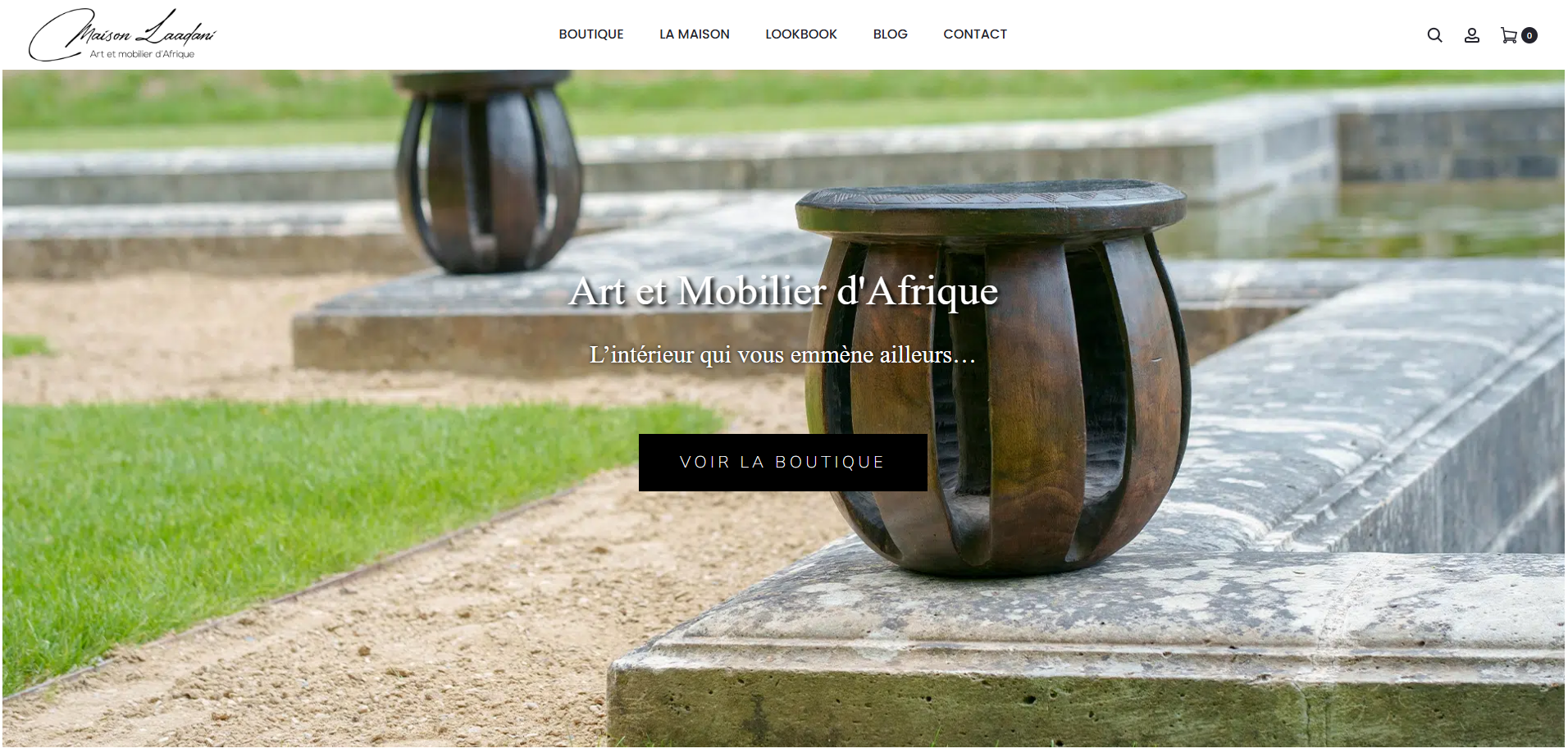 Page d'accueil Maison Laadani