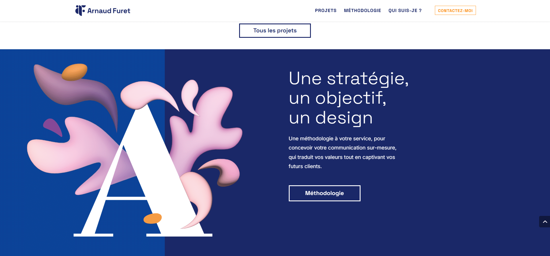 Site web arnaudfuret-design.fr